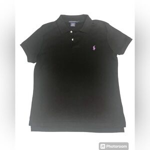 RALPH LAUREN SPORT NEW WITHOUT TAGS slim fit Size XL black short sleeve shirt